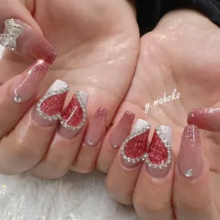 ネイル パラジェル有/ 長さだし/mahoのネイルデザイン