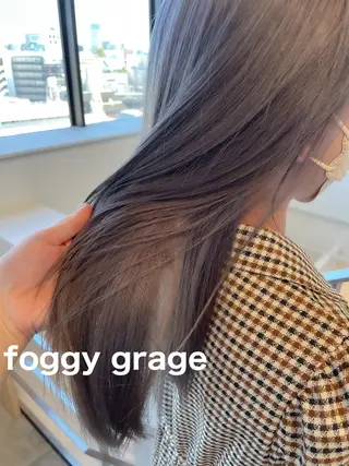 ミディアム カラー ヘアアレンジ ミニボブ/ブリーチ 🌈MISATOのヘアスタイル