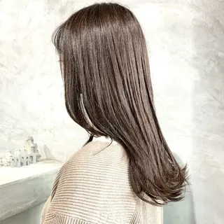 ロング カラー ミヤタ フミヤのヘアスタイル