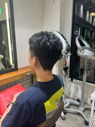メンズ 暖色カラー🤎Red Neo meiのヘアスタイル
