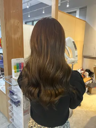 ロング miloc naha ナナカのヘアスタイル