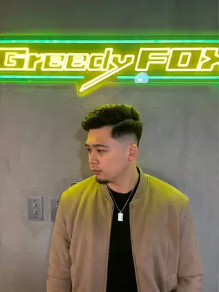 ショート dunhill 斉藤 大樹/メンズカットのヘアスタイル