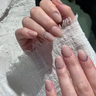 ネイル By moonネイル 🌷ワンホン/韓国風のネイルデザイン