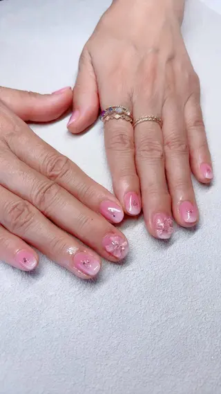 ネイル 西大分S.Nail 𓏲⋆🪸.⋆⸜🫧のネイルデザイン