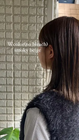 ミディアム みほ/髪質改善/ モード/ニュアンスのヘアスタイル