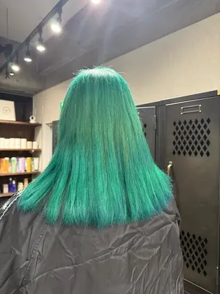 カラー ルシ🎨/ハイトーン デザイン/髪質改善のヘアスタイル