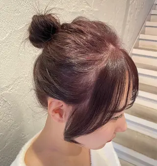 セミロング カラー riTo Harunaのヘアスタイル