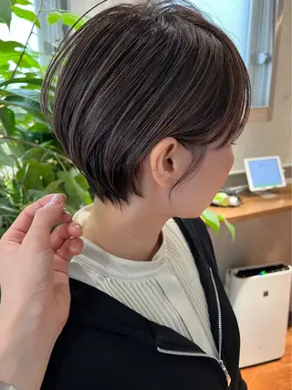 ショート カラー ハイライトNo.1☆ ゆうのヘアスタイル