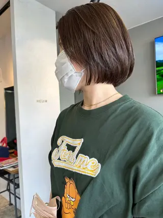 ショート カラー 🍀石川尚之🍀 HELIMのヘアスタイル