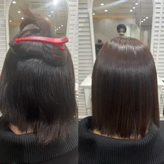 ショート パーマ 美髪矯正🪞髪質改善 立石ヒロトのヘアスタイル