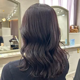 セミロング カラー ヘアアレンジ 💠 AYAKA💠のヘアスタイル