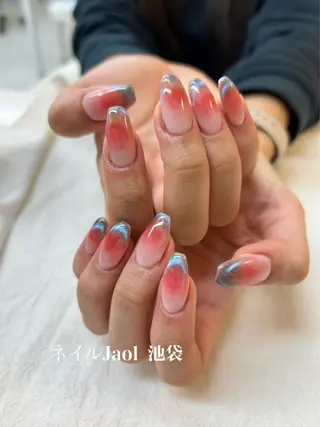 セミロング ネイルJaol 池袋のネイルデザイン