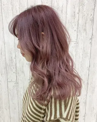 ロング カラー 立川 奈那子のヘアスタイル