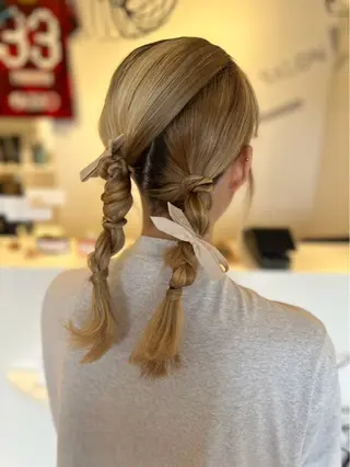 ミディアム カラー ブリーチ👩‍🦳/ ‪✂︎MANAMIのヘアスタイル