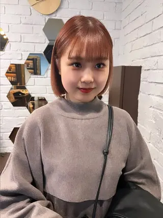 ショート カラー ハイトーン/ボブ 🎀sonokaのヘアスタイル