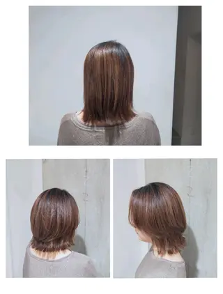 ミディアム 和佐 ももえのヘアスタイル