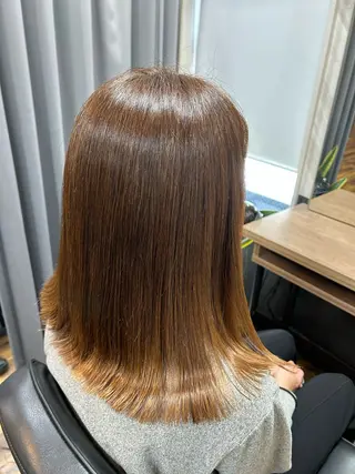 ミディアム TELA HAIR 永井のヘアスタイル
