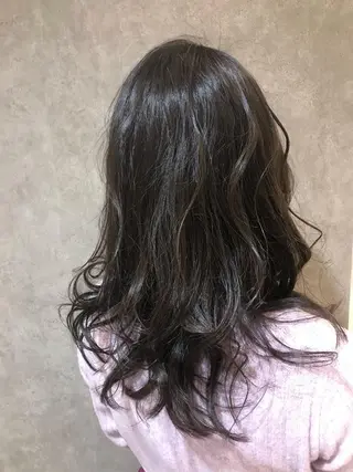 セミロング カラー ショート／透明感 カラー加治竜汰💡のヘアスタイル