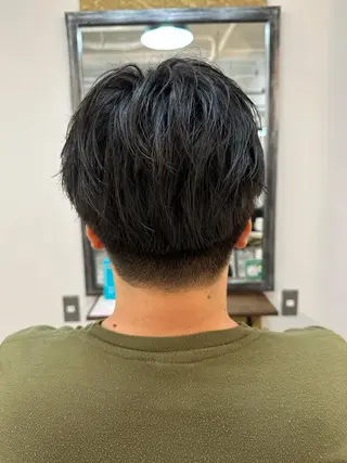 ショート メンズ メンズパーマ特化🏆 宮崎健人✨️のヘアスタイル