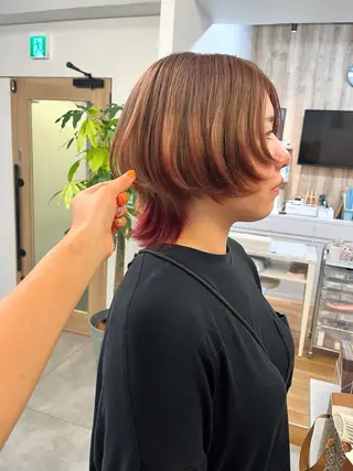 ショート カラー 似合わせカット Rinka🌻のヘアスタイル