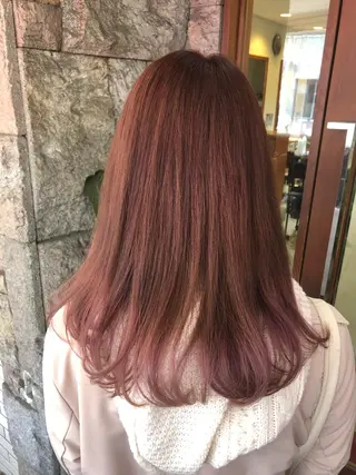 セミロング カラー 萩原 凌✄のヘアスタイル