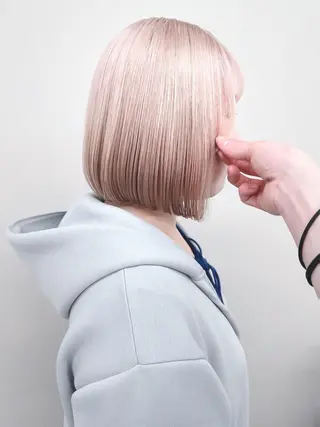 ショート ボブ/ゆるふわ ボブパーマ/とういのヘアスタイル