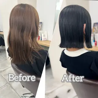 ミディアム カラー ブリーチなし/レイヤ ー特化🌈Tommyのヘアスタイル