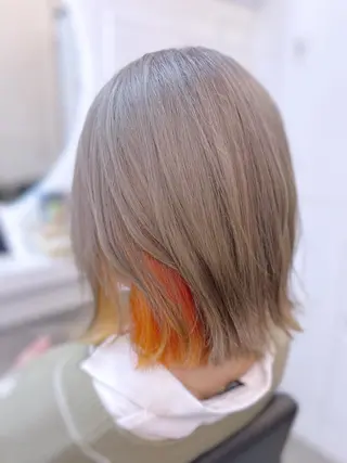 ショート WHALE hair × beautyのヘアスタイル