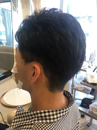 ショート メンズ リリー /Men's/パーマのヘアスタイル