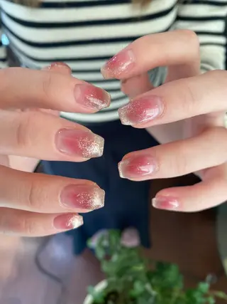 ネイル crystal ⭐︎ colorのネイルデザイン