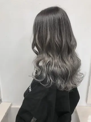 ロング カラー ヘアアレンジ GiseL天神カラー 髪質改善/ブリーチのヘアスタイル