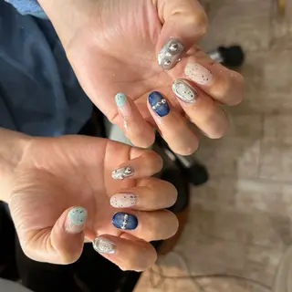 ネイル フリーランス¨̮⃝ ネイリストOKADAのネイルデザイン