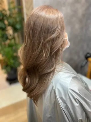 セミロング 竹原 徹のヘアスタイル