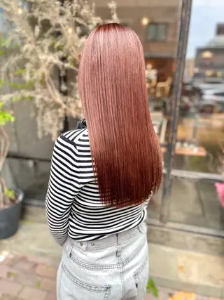 ロング カラー 日高 香織のヘアスタイル