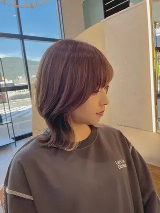 ミディアム RITZ 髪質改善/ 清水のヘアスタイル