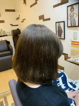 ミディアム カラー サトウ シューイチのヘアスタイル