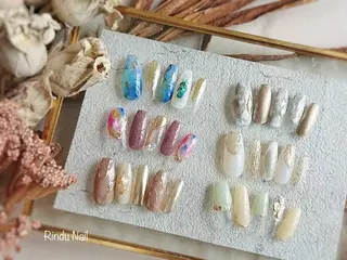 ネイル Rindu Nail 上小田井ジュニアのネイルデザイン