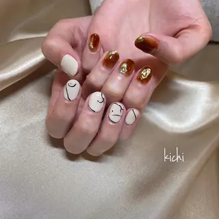 ネイル kichi･: *のネイルデザイン