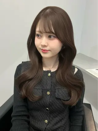 ロング lafit kaede/韓国ヘアのヘアスタイル