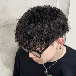 パーマ メンズ Rikito .のヘアスタイル