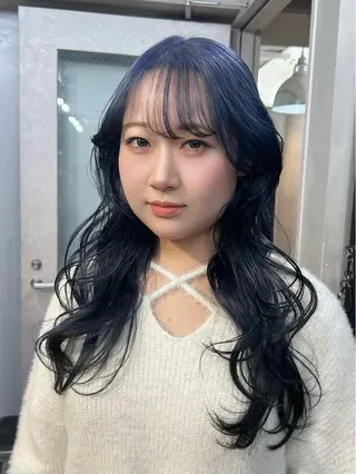 セミロング 🦋SATO🦋 / 似合わせカラー⟡.*のヘアスタイル