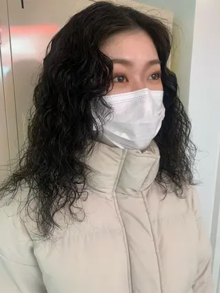 ロング カラー パーマ ヘアアレンジ 🧨ブリーチー×ボブ レイヤー💎じゅえるのヘアスタイル