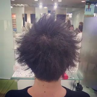 ショート ヘアアレンジ メンズ 🐺デザインウルフ / 一ノ瀬 凌🐺のヘアスタイル