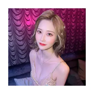 ミディアム ヘアアレンジ Mikazuki オーナーTeradaのマツエク・マツパデザイン