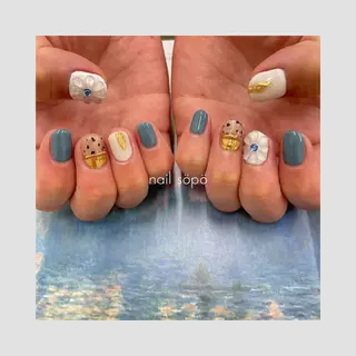 ネイル 自由が丘✳︎奥沢 nail söpöのネイルデザイン