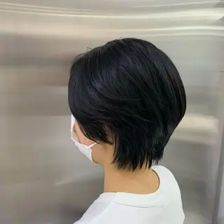 ショート メンズ特化フェード パーマ小林裕史のヘアスタイル