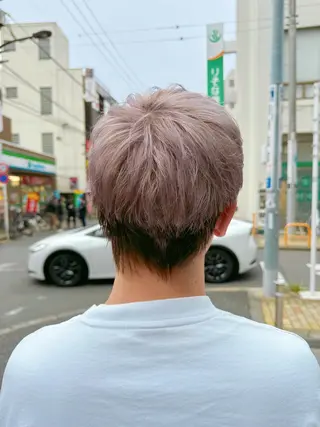 メンズ ‪❥ブリーチ💗 MIKUのヘアスタイル