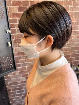 ミディアム カラー パーマ ヘアアレンジ メンズ キッズ ネイル マツエク・マツパ アイブロウ 久木原 ゆりのヘアスタイル