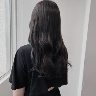 ロング カラー 𓏸レイヤー髪質改善 透けカラーカノン🫧のヘアスタイル
