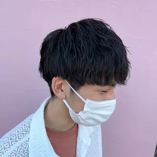 ショート パーマ メンズ ♡ナナコ♡ レイヤー/艶髪のヘアスタイル